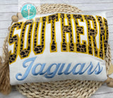 Southern Jaguar Croquet Bow Sweatshirt