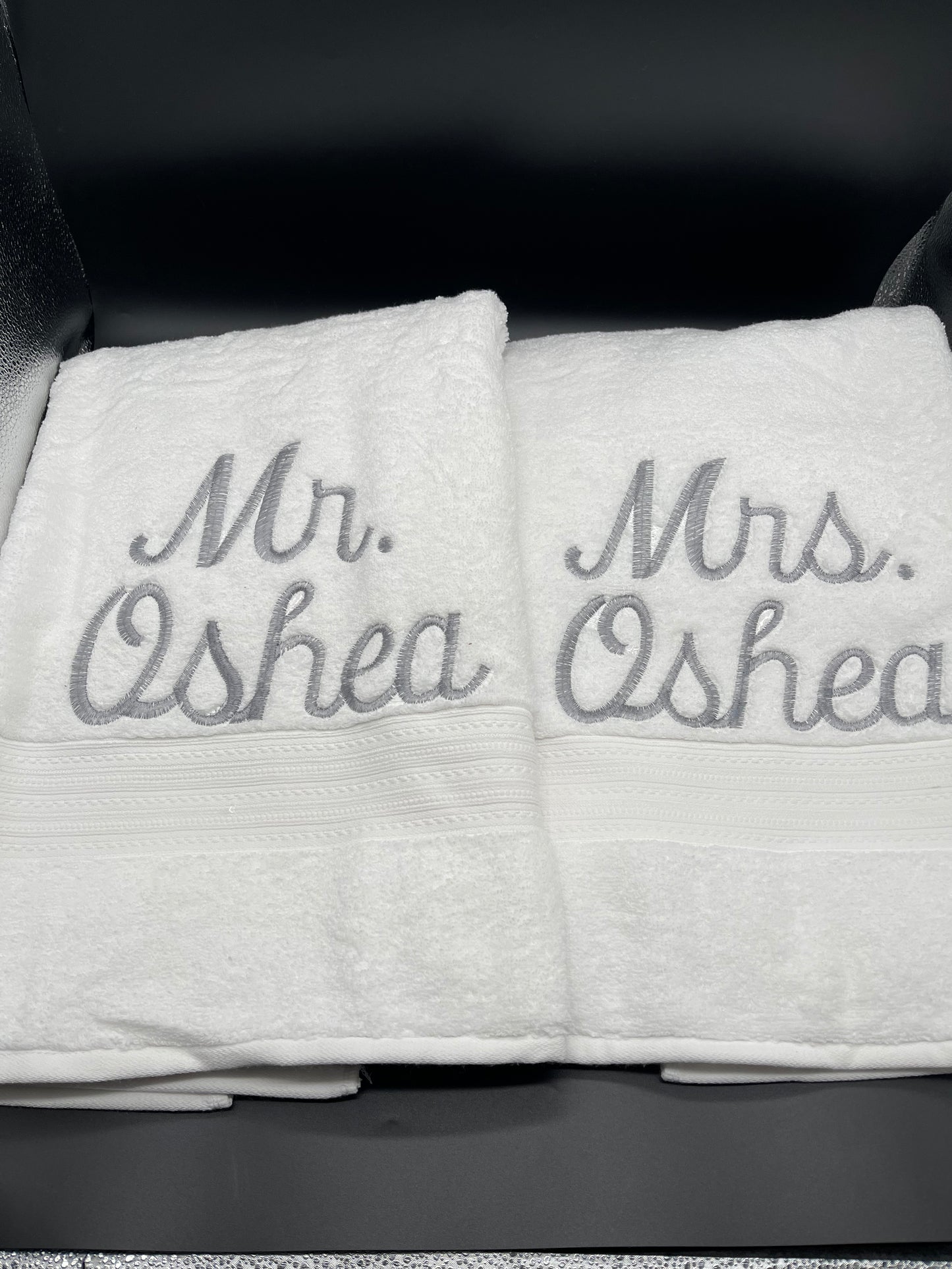 Embroidery Bath Towels