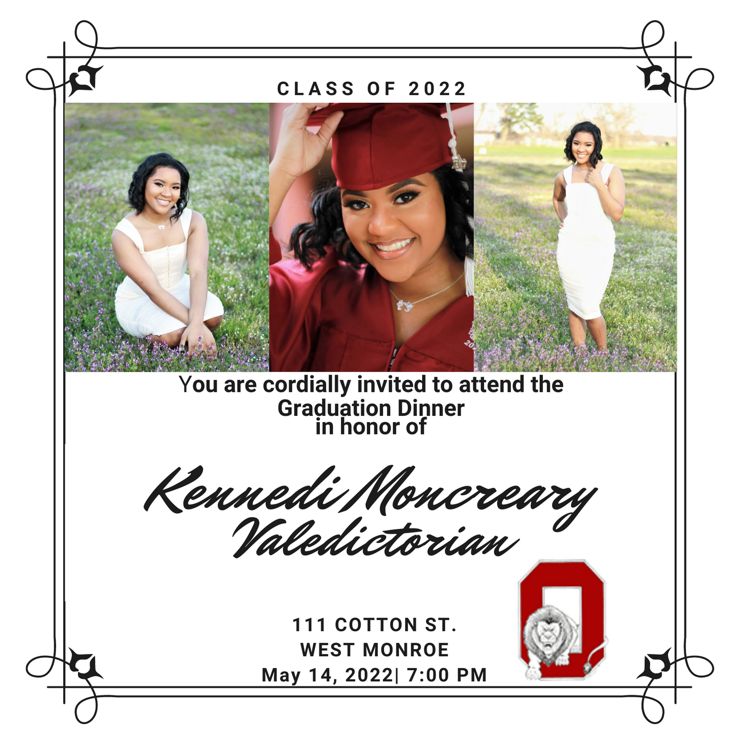 Graduation invitation