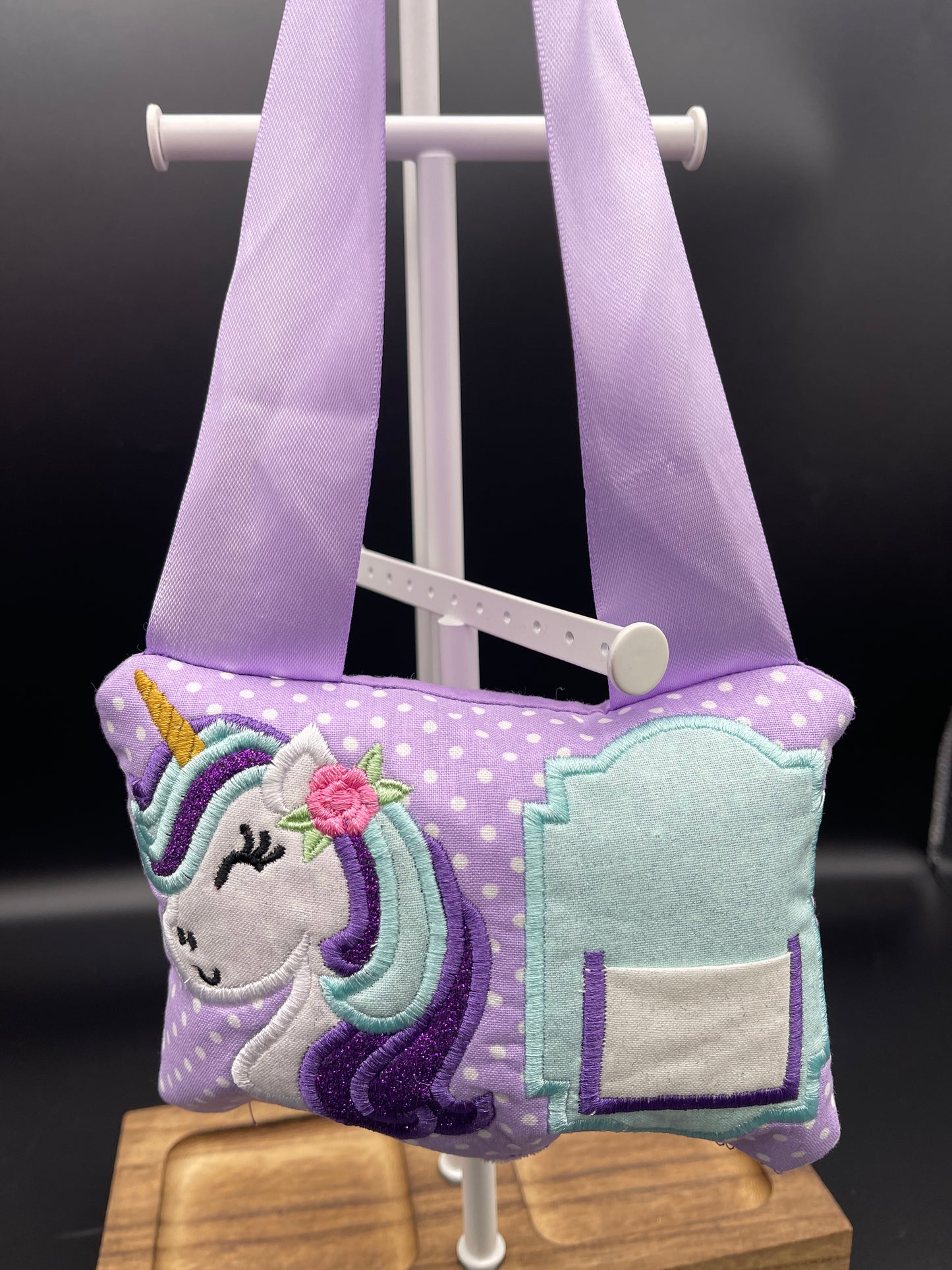 Unicorn tooth fairy pillow