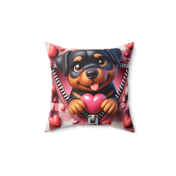 Dog Lover Square Pillow