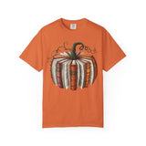 Pumpkin Book Unisex T-Shirt, Fall Fashion, Literary Gift, Halloween Tee, Cozy Autumn Wear, Book Lover's Apparel