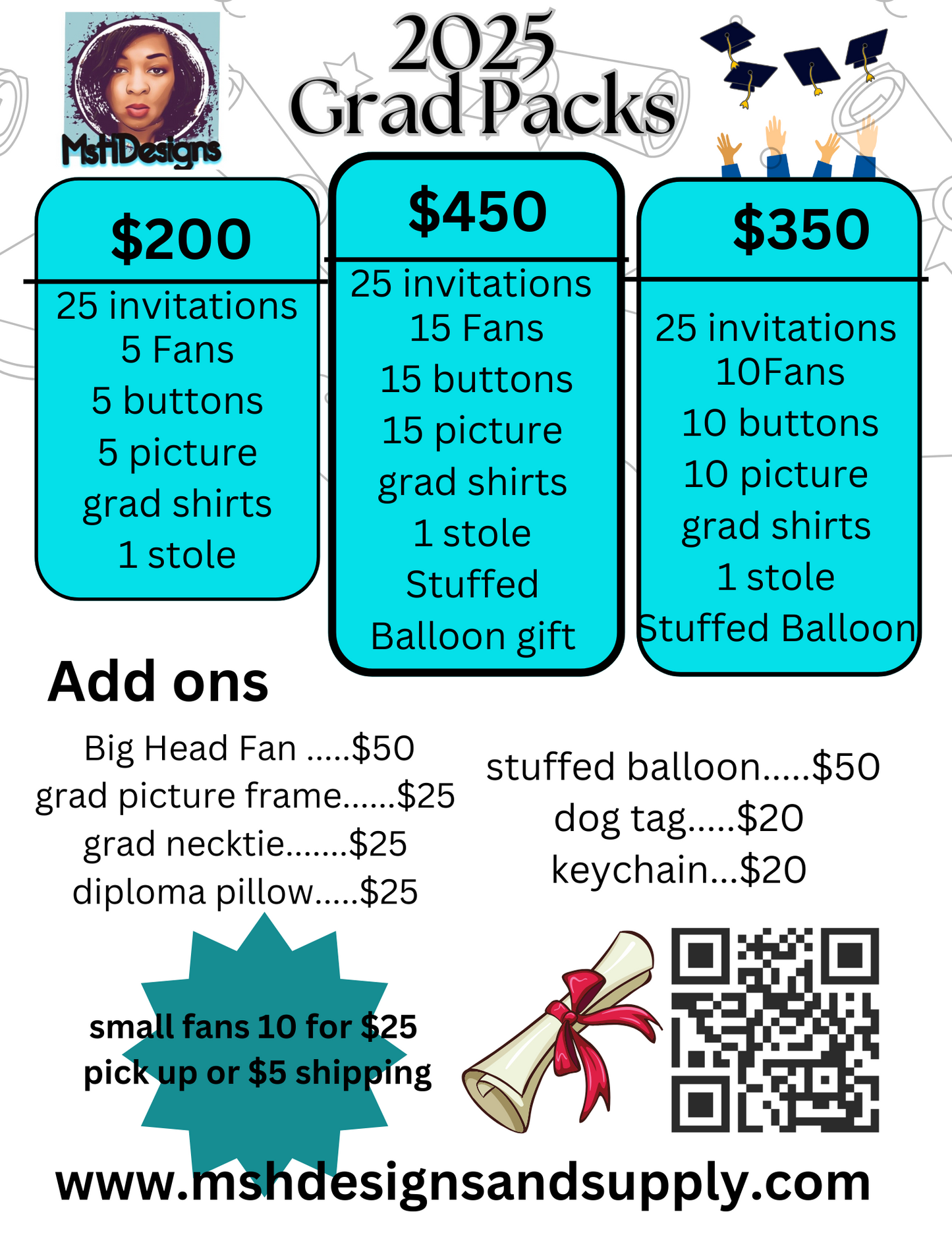 The Graduation Package( read description)