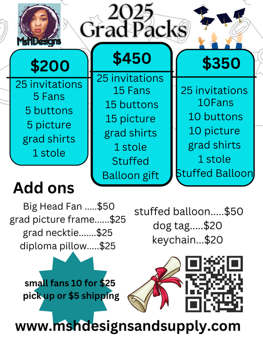 The Graduation Package( read description)