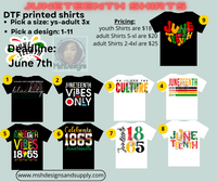 Juneteenth Shirts Collection 2