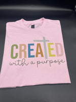 Created with a Purpose shirt