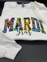 Mardi Gras sweatshirt