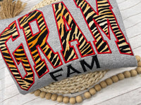 Custom Grambling State University Sweatshirt | GRAM FAM Embroidered & Appliqué Crewneck | HBCU Pride Apparel