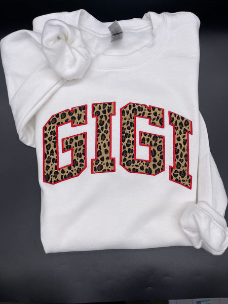 Gigi embroidered sweatshirt