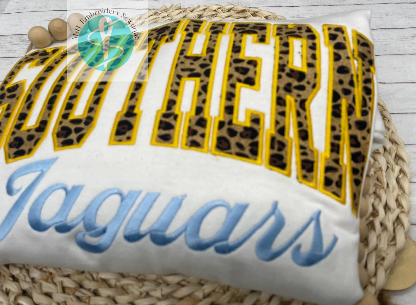 Southern Jaguar Croquet Bow Sweatshirt