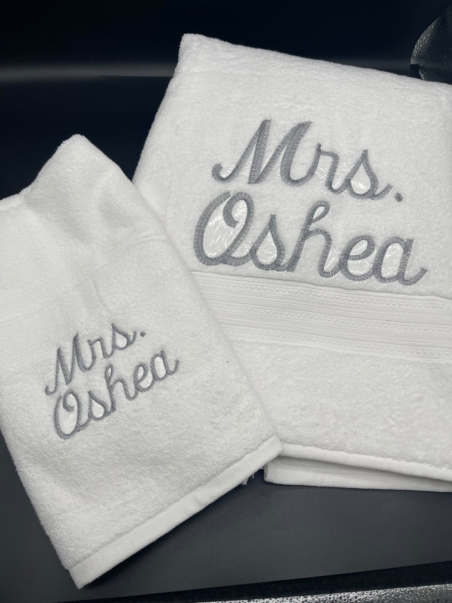 Embroidery Bath Towels