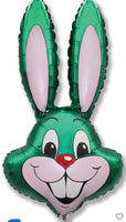 Stuffed Easter bunny head balloon