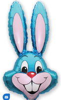 Stuffed Easter bunny head balloon