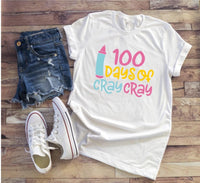 100 day of school shirts