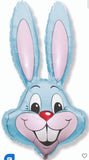 Stuffed Easter bunny head balloon