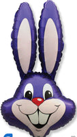 Stuffed Easter bunny head balloon