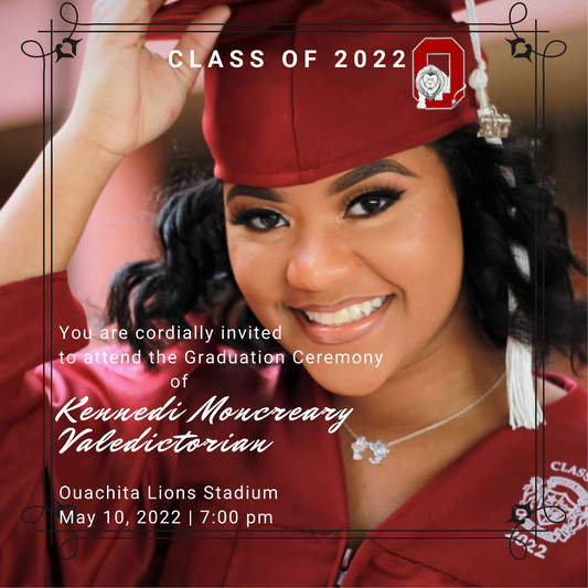 Graduation invitation