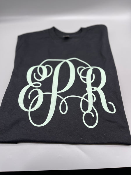 Monogram Print Tshirt